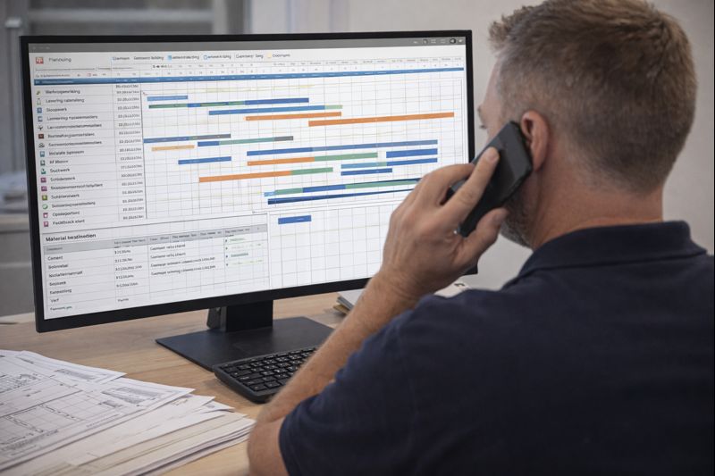 Planning West Nederland Bouw